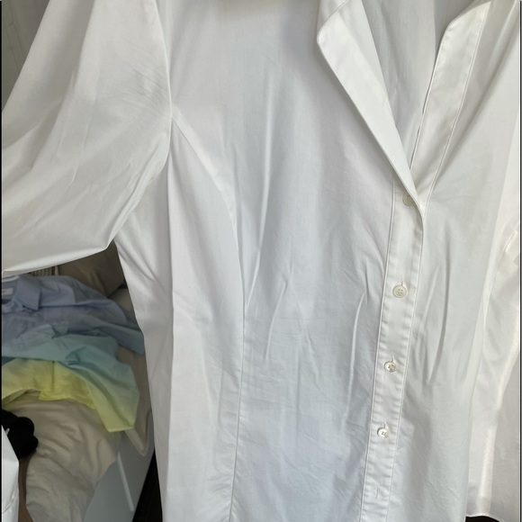 Lafayette 148 New York Button Up Shirt - Picture 3 of 10